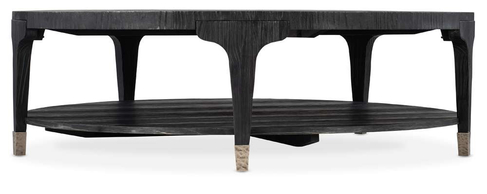 Hooker Furniture - Chapman Shou Sugi Ban Round Cocktail Table - 6033-80111-99 veiw 1