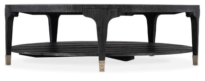 Hooker Furniture - Chapman Shou Sugi Ban Round Cocktail Table - 6033-80111-99 veiw 1