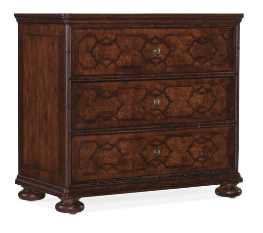 Hooker Furniture - Charleston Three-Drawer Nightstand - 6750-90116-85 veiw 1