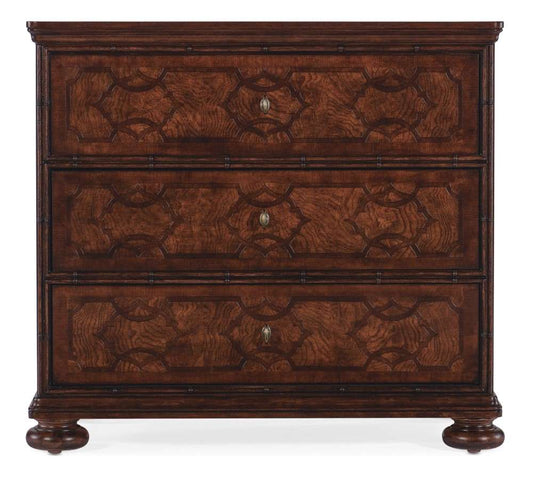 Hooker Furniture - Charleston Three-Drawer Nightstand - 6750-90116-85 veiw 2