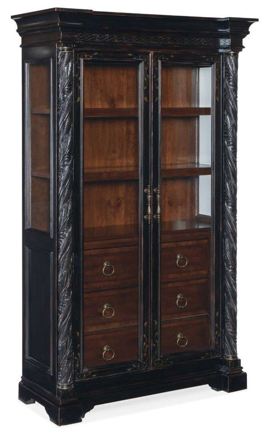Hooker Furniture - Charleston Display Cabinet - 6750-75906-00 veiw 2