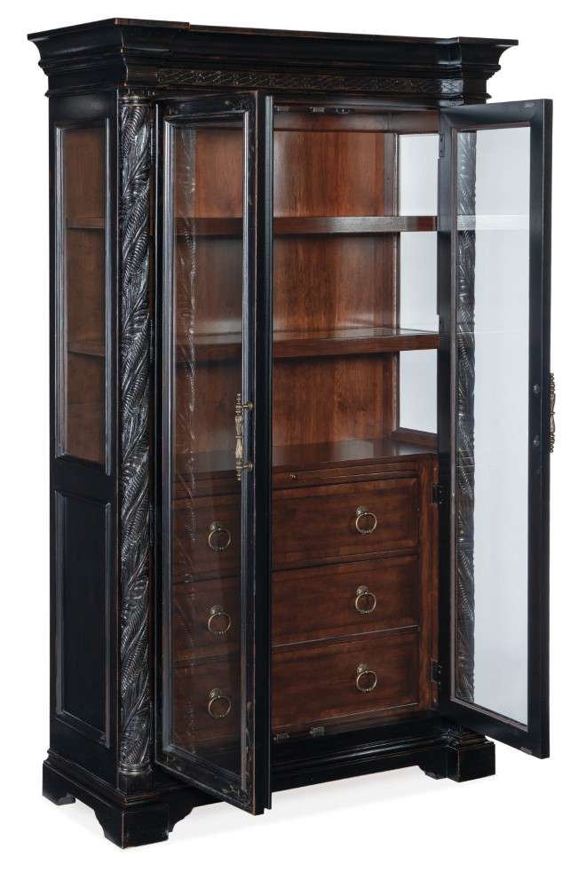 Hooker Furniture - Charleston Display Cabinet - 6750-75906-00 veiw 4