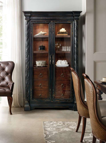 Hooker Furniture - Charleston Display Cabinet - 6750-75906-00 veiw 6
