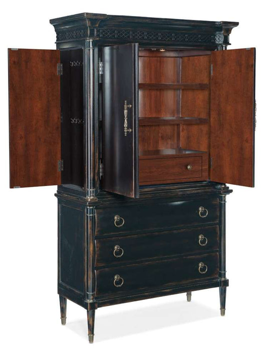 Hooker Furniture - Charleston Jewelry Armoire - 6750-90014-97 veiw 2