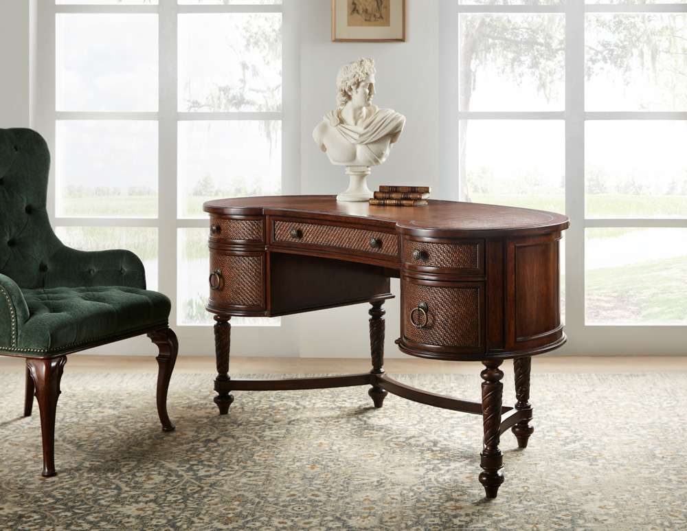 Hooker Furniture - Charleston Kidney Writing Desk - 6750-10460-85 veiw 6