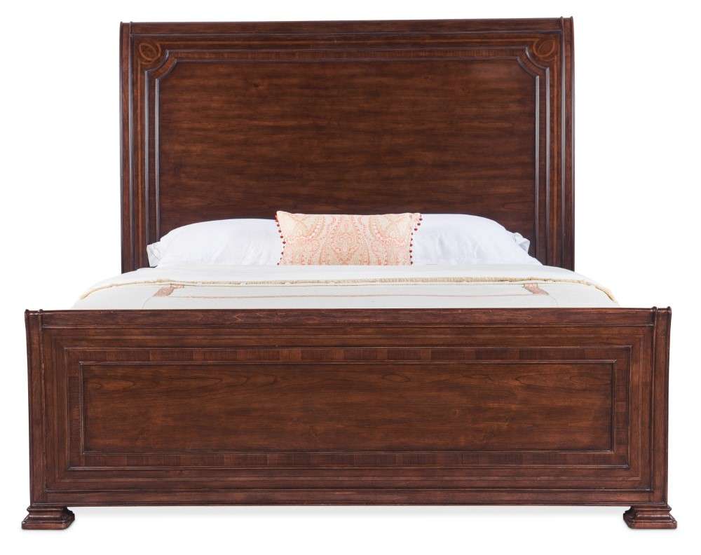 Hooker Furniture - Charleston King Sleigh Bed - 6750-90466-85 veiw 2