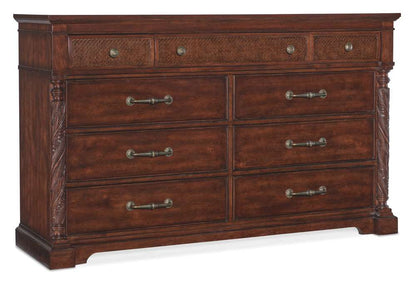 Hooker Furniture - Charleston Nine-Drawer Dresser - 6750-90302-85 veiw 1
