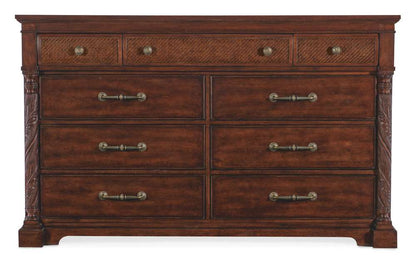 Hooker Furniture - Charleston Nine-Drawer Dresser - 6750-90302-85 veiw 2