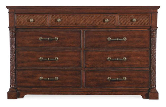 Hooker Furniture - Charleston Nine-Drawer Dresser - 6750-90302-85 veiw 2