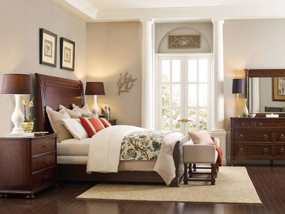 Hooker Furniture - Charleston Queen Sleigh Bed - 6750-90450-85 veiw 3