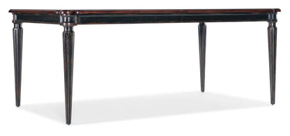 Hooker Furniture - Charleston Rectangle Leg Dining Table w-2-22in leaves - 6750-75200-00 veiw 1