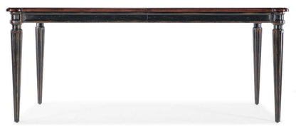 Hooker Furniture - Charleston Rectangle Leg Dining Table w-2-22in leaves - 6750-75200-00 veiw 2