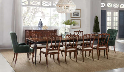 Hooker Furniture - Charleston Rectangle Leg Dining Table w-2-22in leaves - 6750-75200-00 veiw 5