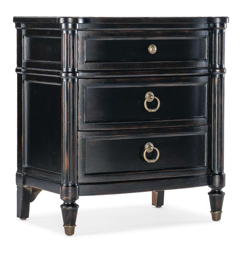 Hooker Furniture - Charleston Three-Drawer Nightstand - 6750-90015-97 veiw 1