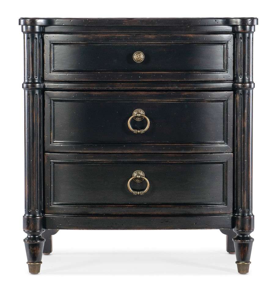 Hooker Furniture - Charleston Three-Drawer Nightstand - 6750-90015-97 veiw 2