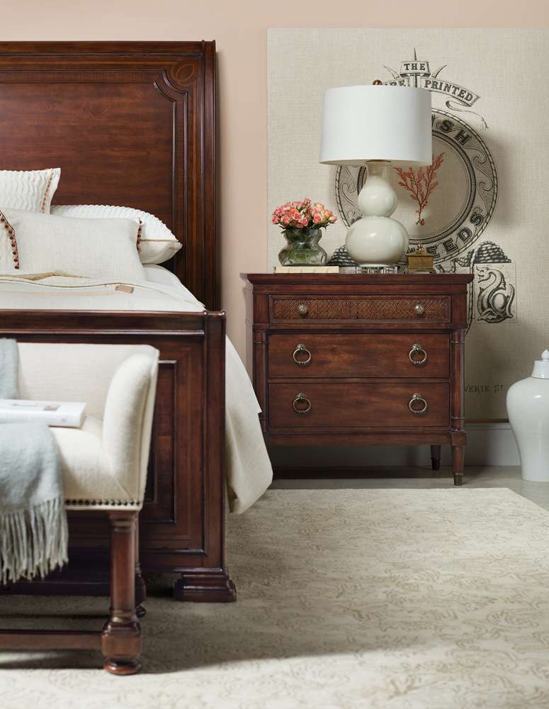 Hooker Furniture - Charleston Three-Drawer Nightstand - 6750-90315-85 veiw 5