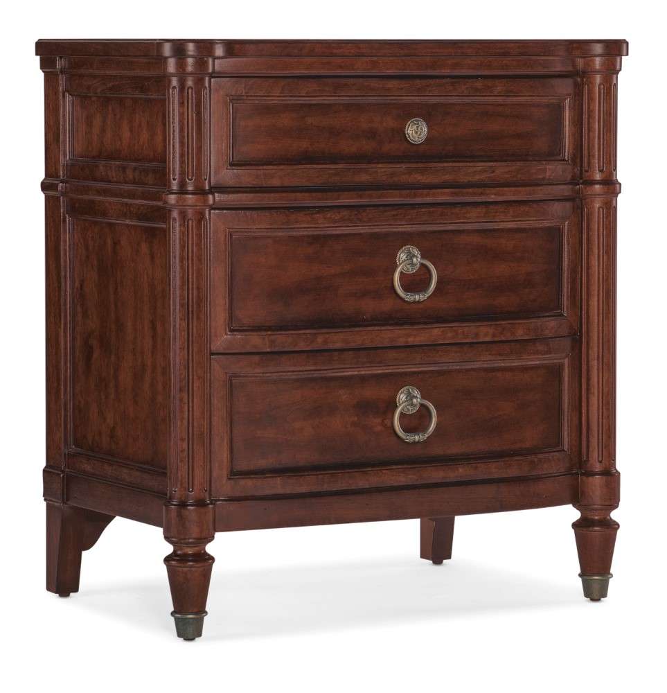 Hooker Furniture - Charleston Three-Drawer Nightstand - 6750-90015-85 veiw 1