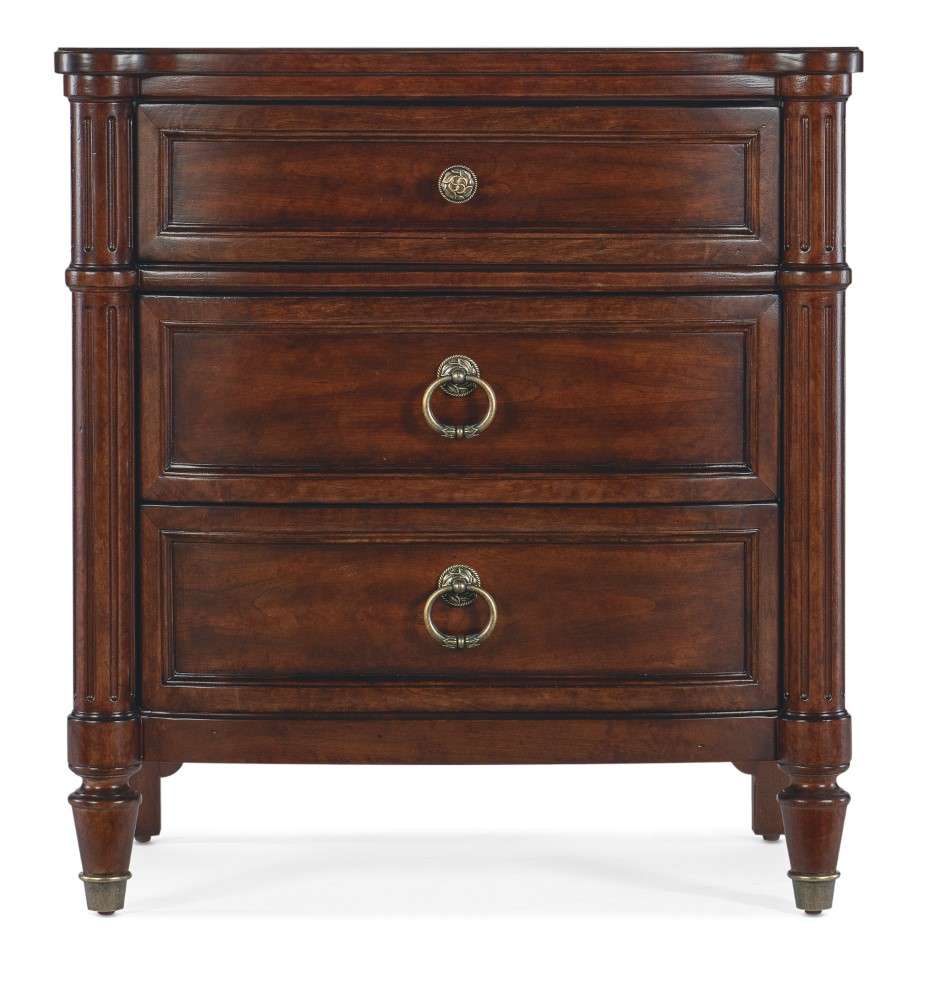 Hooker Furniture - Charleston Three-Drawer Nightstand - 6750-90015-85 veiw 2