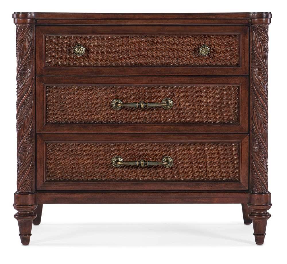 Hooker Furniture - Charleston Three-Drawer Nightstand - 6750-90316-85 veiw 2