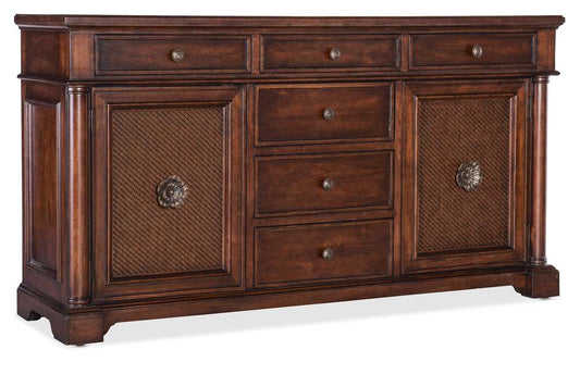 Hooker Furniture - Charleston Two Door-Six Drawer Buffet - 6750-75902-85 veiw 1