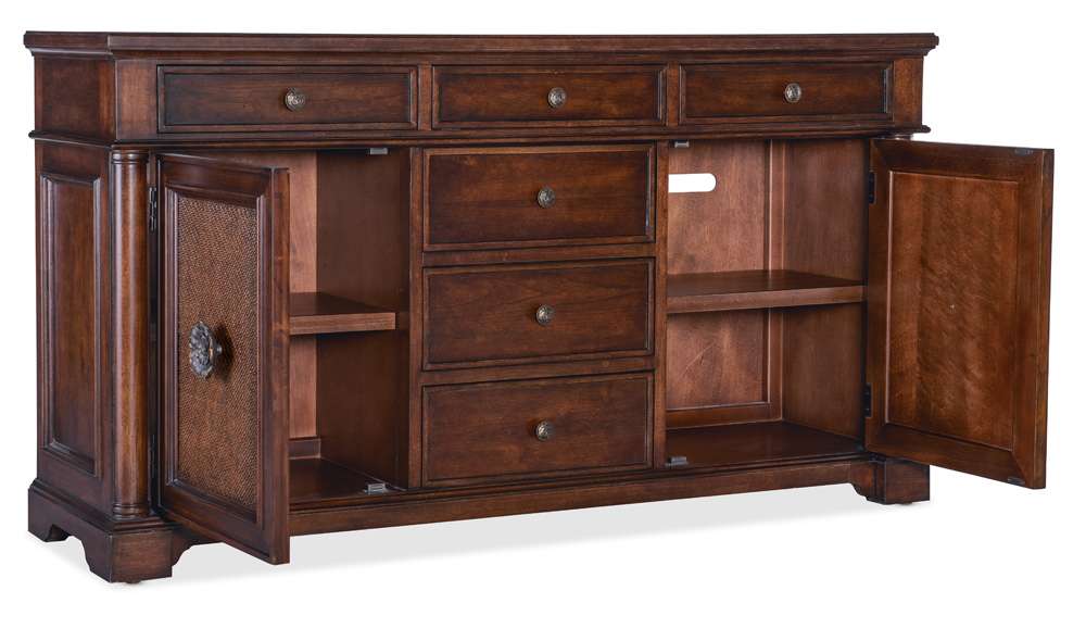 Hooker Furniture - Charleston Two Door-Six Drawer Buffet - 6750-75902-85 veiw 2