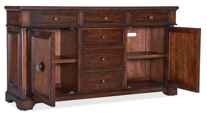 Hooker Furniture - Charleston Two Door-Six Drawer Buffet - 6750-75902-85 veiw 2