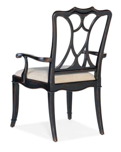 Hooker Furniture - Charleston Upholstered Seat Arm Chair - 6750-75300-97 veiw 2