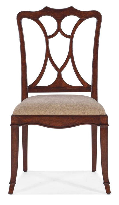 Hooker Furniture - Charleston Upholstered Seat Side Chair - 6750-75310-85 veiw 3