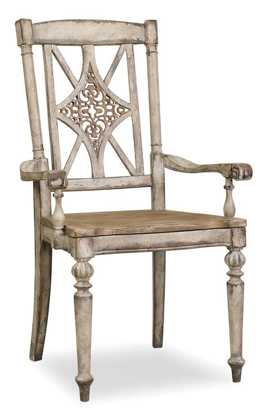 Hooker Furniture - Chatelet Fretback Arm Chair - 5351-75300 veiw 1
