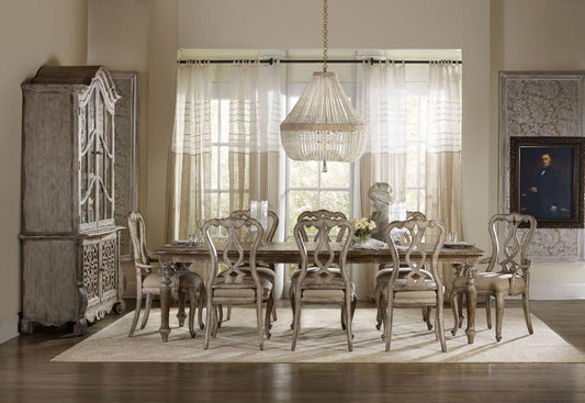 Hooker Furniture - Chatelet Rectangle Leg Dining Table with Two 18 Leaves - 5300-75200 veiw 2