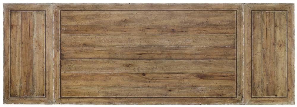 Hooker Furniture - Chatelet Refectory Rectangle Trestle Dining Table with Two 22 Leaves - 5350-75206 veiw 3