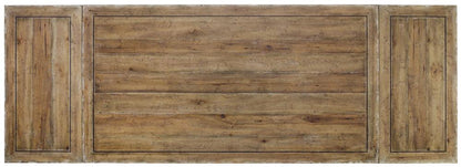 Hooker Furniture - Chatelet Refectory Rectangle Trestle Dining Table with Two 22 Leaves - 5350-75206 veiw 3