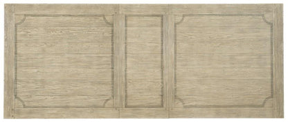 Hooker Furniture - Ciao Bella 84in Trestle Table w/ 2 - 18in Leaves - Flaky White/Black - 5805-75200-80 veiw 7