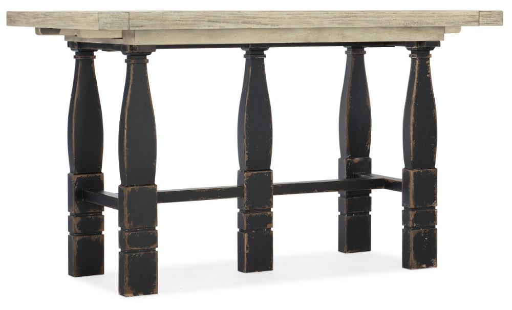 Hooker Furniture - Ciao Bella Friendship Table - Flaky White/Black - 5805-75206-80 veiw 1