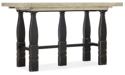 Hooker Furniture - Ciao Bella Friendship Table - Flaky White/Black - 5805-75206-80 veiw 1
