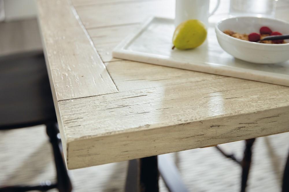 Hooker Furniture - Ciao Bella Friendship Table - Flaky White/Black - 5805-75206-80 veiw 2