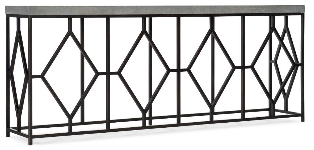 Hooker Furniture - Ciao Bella Metal and Concrete Console Table - 5805-85002-00 veiw 1
