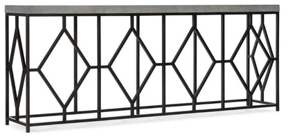 Hooker Furniture - Ciao Bella Metal and Concrete Console Table - 5805-85002-00 veiw 1
