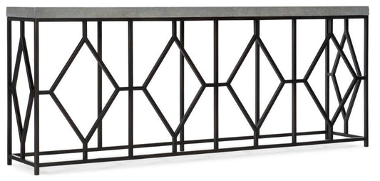 Hooker Furniture - Ciao Bella Metal and Concrete Console Table - 5805-85002-00 veiw 1