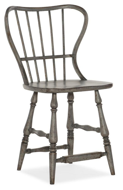 Hooker Furniture - Ciao Bella Spindle Back Counter Stool - Speckled Gray - 5805-75351-96 veiw 1