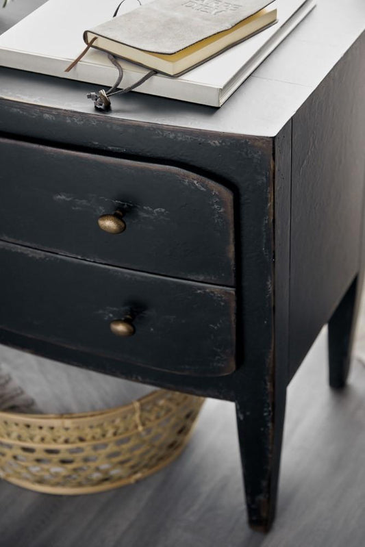 Hooker Furniture - Ciao Bella Two - Drawer Nightstand - Black - 5805-90016-99 veiw 2