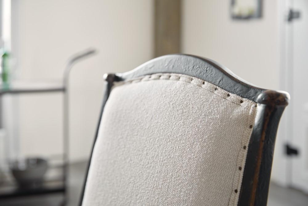 Hooker Furniture - Ciao Bella Upholstered Back Arm Chair - Black Finish - 5805-75300-99 veiw 3