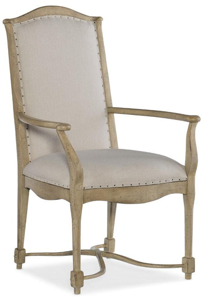 Hooker Furniture - Ciao Bella Upholstered Back Arm Chair - Natural Finish - 5805-75300-85 veiw 1