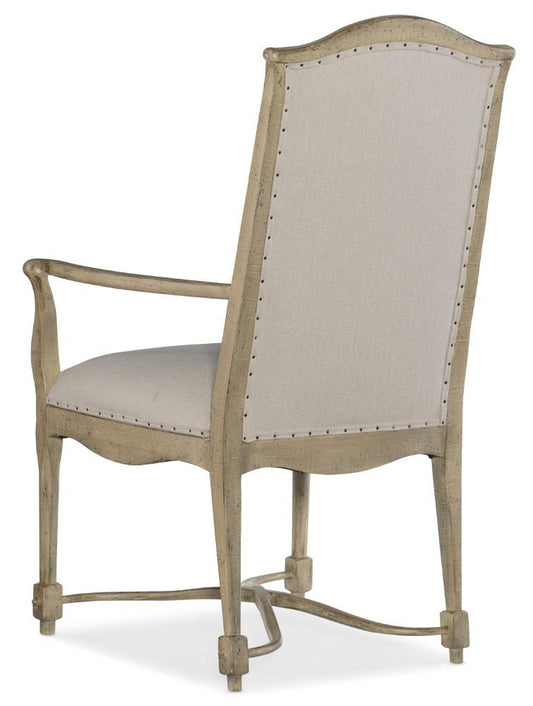 Hooker Furniture - Ciao Bella Upholstered Back Arm Chair - Natural Finish - 5805-75300-85 veiw 2
