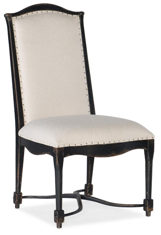 Hooker Furniture - Ciao Bella Upholstered Back Side Chair - Black Finish - 5805-75310-99 veiw 1