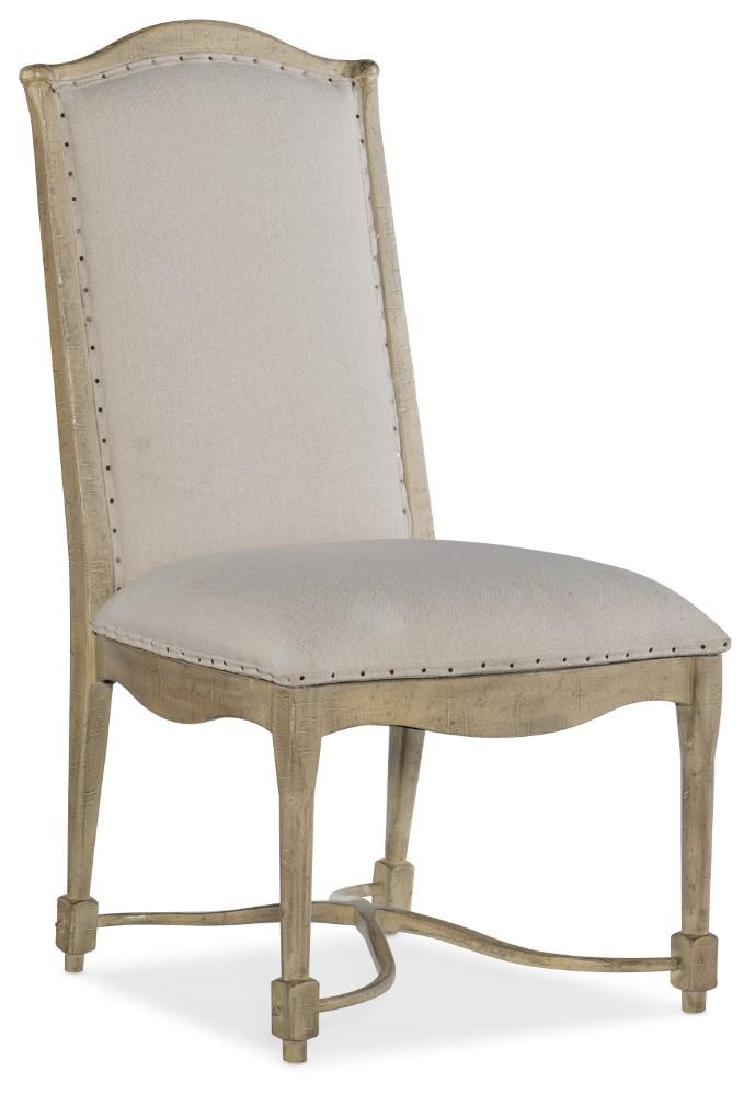 Hooker Furniture - Ciao Bella Upholstered Back Side Chair - Natural Finish - 5805-75310-85 veiw 1