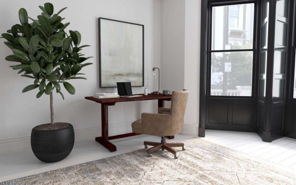 Hooker Furniture - Commerce & Market Beam Desk - 7228-10005-89 veiw 3