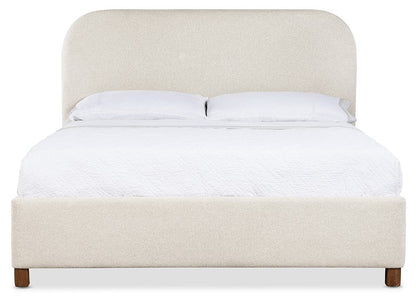 Hooker Furniture - Commerce and Market Bridget California King Upholstered Bed - Beige - 7228-90860-001-05 view 3