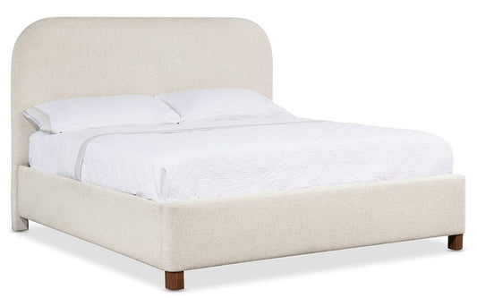 Hooker Furniture - Commerce and Market Bridget Queen Upholstered Bed - Beige - 7228-90850-001-05 view 2