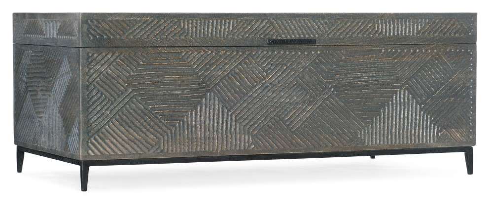 Hooker Furniture - Commerce & Market Carved Chest Cocktail Table - 7228-80020-95 veiw 1